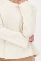 Jersey MONARI de punto acampanado