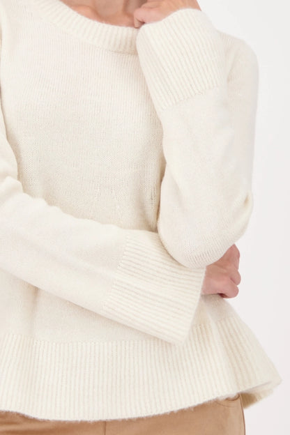 Jersey MONARI de punto acampanado