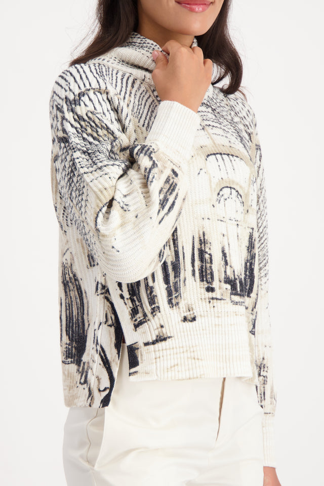 Jersey MONARI de punto con aberturas