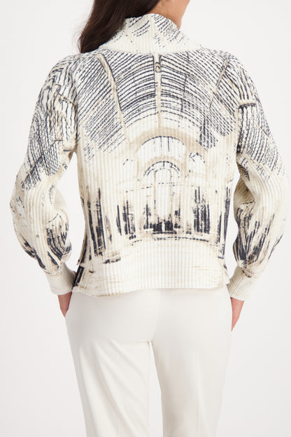 Jersey MONARI de punto con aberturas