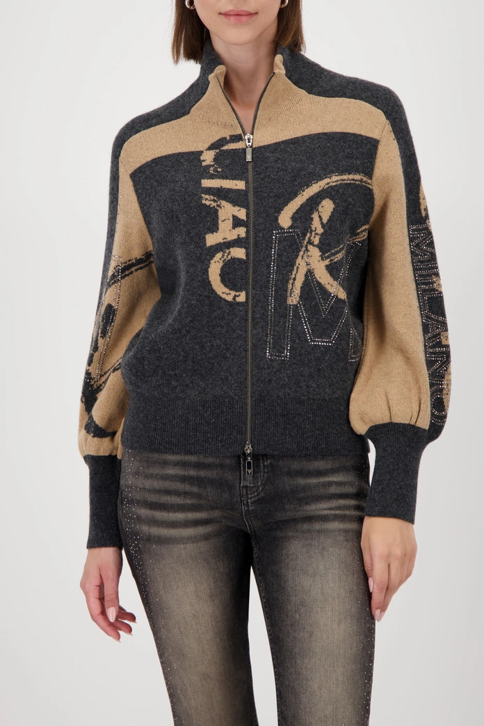 Cardigán MONARI con pedrería