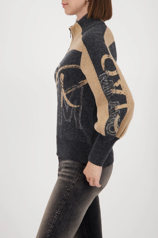 Cardigán MONARI con pedrería