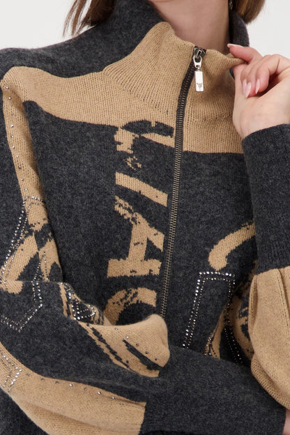 Cardigán MONARI con pedrería