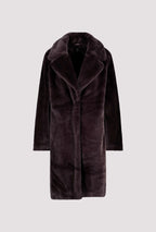 Abrigo MONARI de piel sintética esponjoso