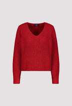 Jersey MONARI chenilla rojo