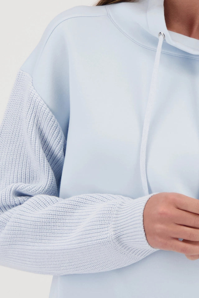 Sudadera MONARI con mangas de punto