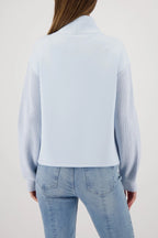 Sudadera MONARI con mangas de punto