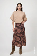 Falda MONARI estampado cachemir