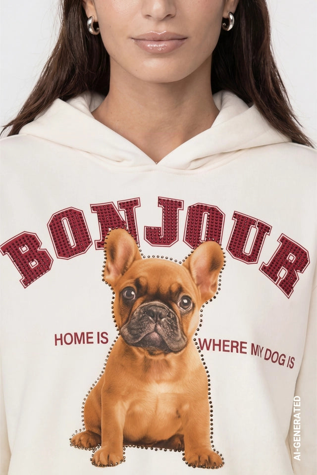 Sudadera MONARI con capucha
