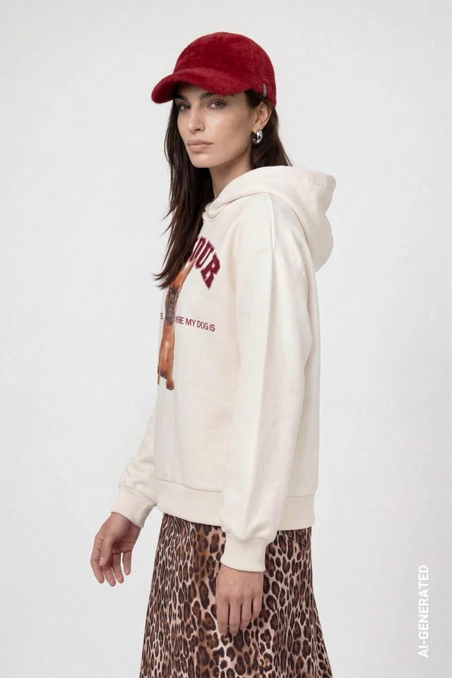Sudadera MONARI con capucha