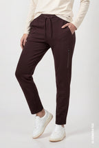 Pantalón MONARI joggers marrón chocolate