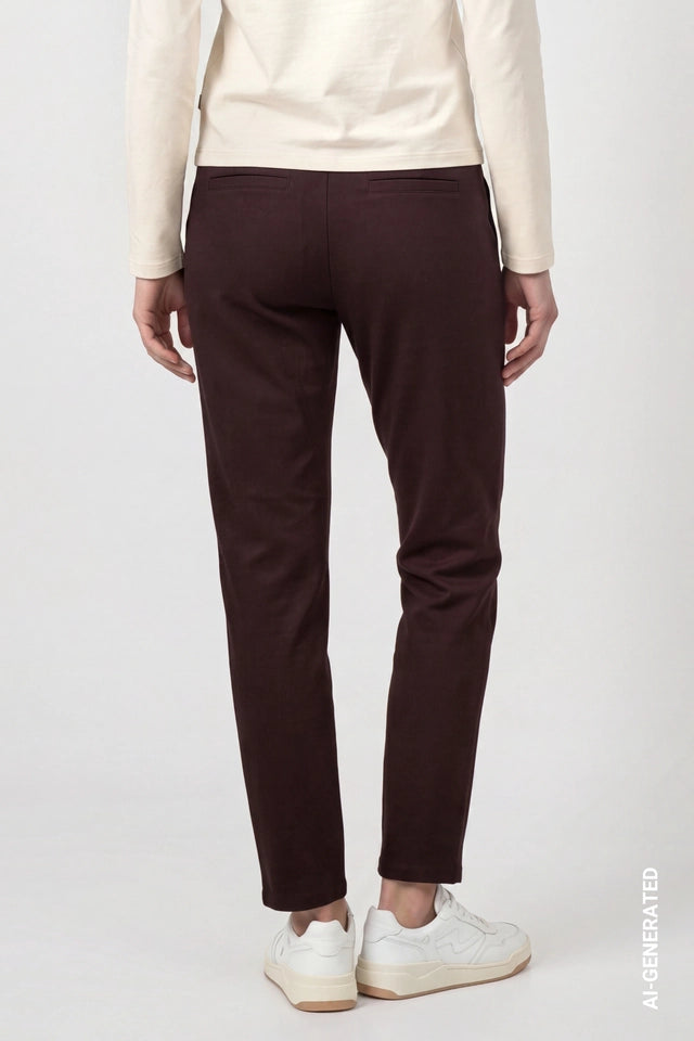 Pantalón MONARI joggers marrón chocolate