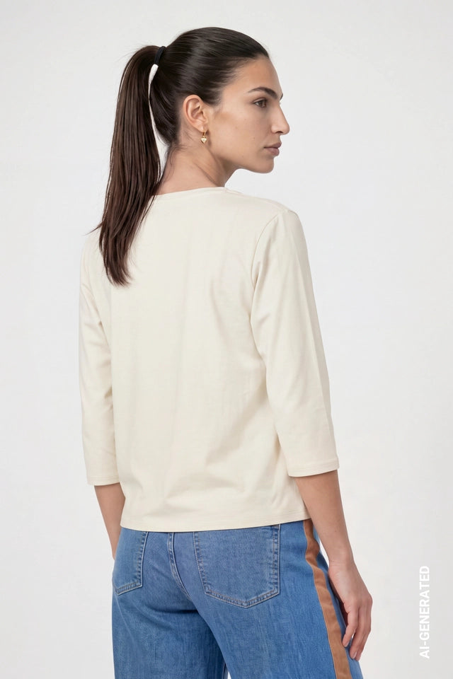 Camiseta MONARI estampado mujer