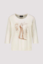 Camiseta MONARI estampado mujer