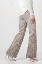 Pantalón MONARI vaquero con estampado ornamental