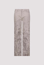 Pantalón MONARI vaquero con estampado ornamental