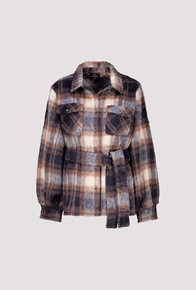 Chaqueta MONARI camisera de cuadros