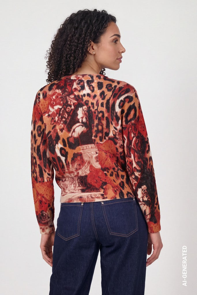 Jersey MONARI estampado colores