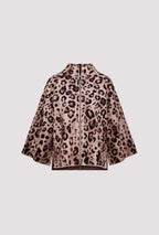 Chaqueta MONARI estampado jacquard de leopardo