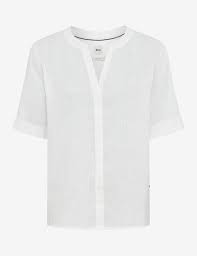 Camisa BRAX FEEL GOOD de lino azul clarito