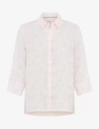 Camisa BRAX FEEL GOOD estampada en rosa suave