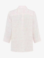 Camisa BRAX FEEL GOOD estampada en rosa suave