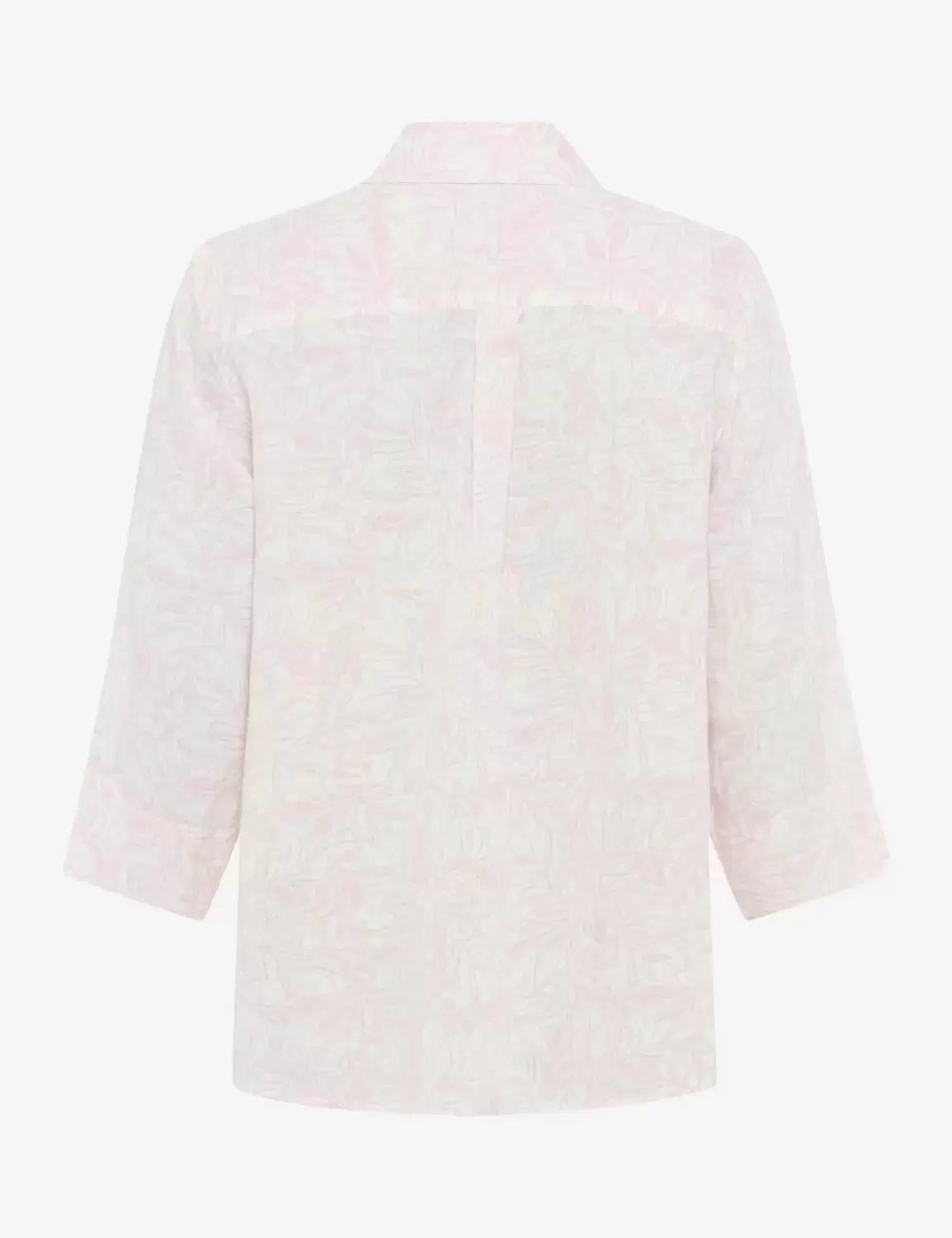 Camisa BRAX FEEL GOOD estampada en rosa suave