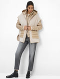 Chaqueta BRAX FEEL GOOD acolchada beige