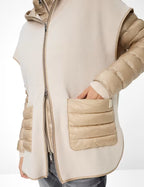 Chaqueta BRAX FEEL GOOD acolchada beige