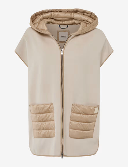 Capa BRAX FEEL GOOD con adorno de acolchado