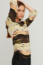 Jersey ALDO MARTINS estampado rayas Corn