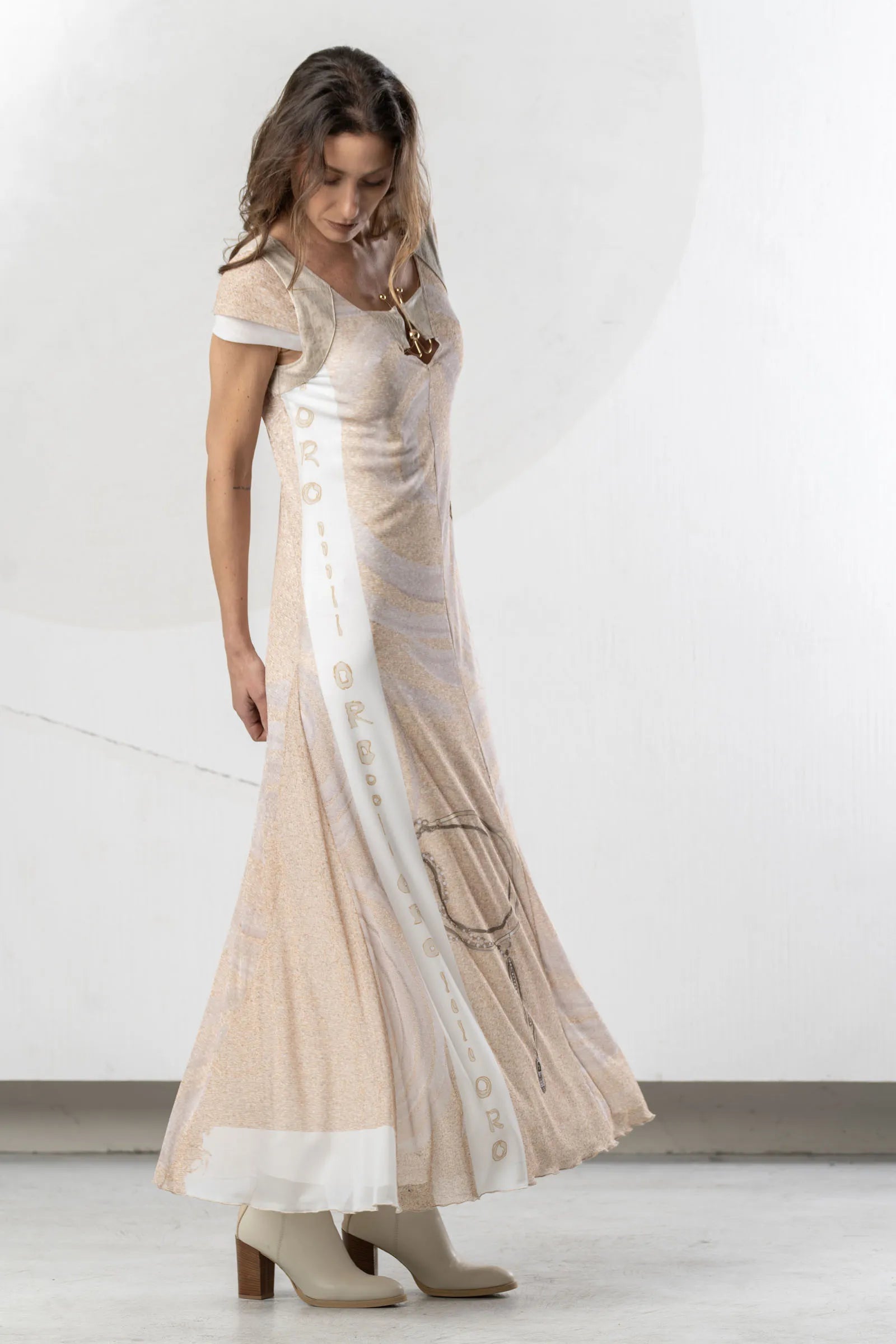 Vestido ELISA CAVALETTI largo estampado integral