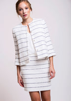 Jupe évasée avec poches latérales