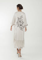 Kimono ALBA CONDE largo amplio satinado