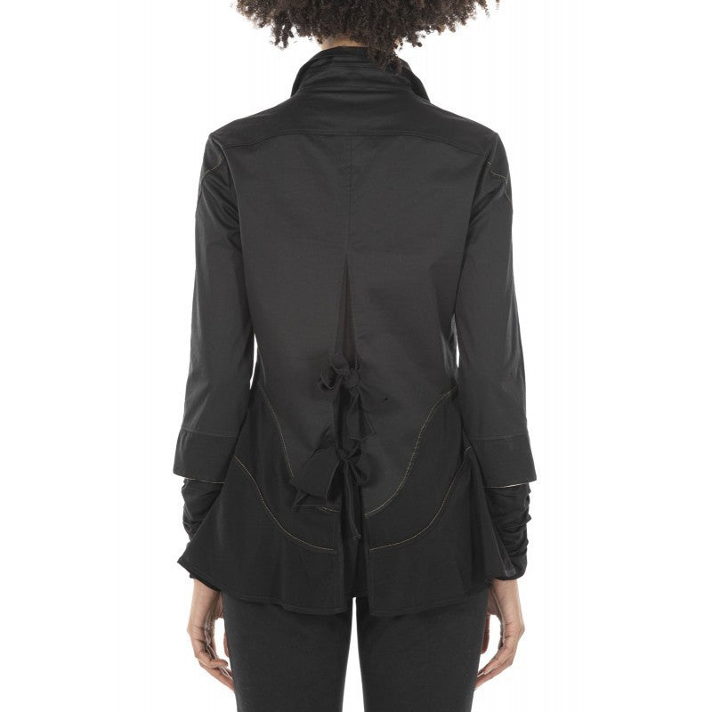 Blusa larga de encaje Elisa Cavaletti