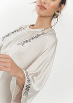 Kimono ALBA CONDE largo amplio satinado