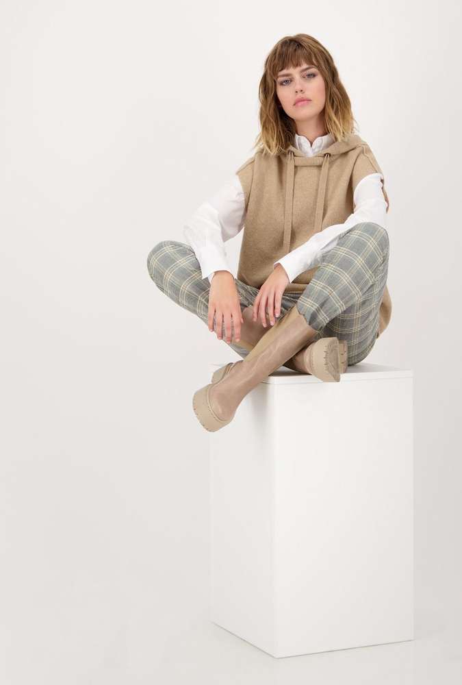 Pantalón MONARI estampado de cuadros