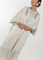 Kimono ALBA CONDE largo amplio satinado