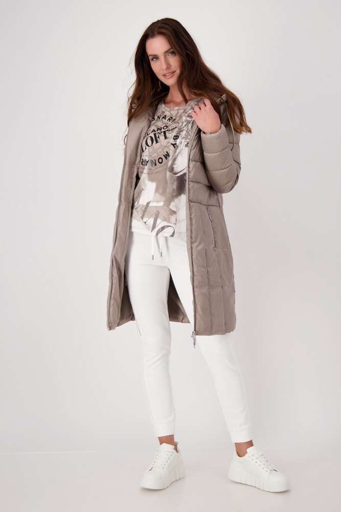 Camiseta estampada manga larga Monari