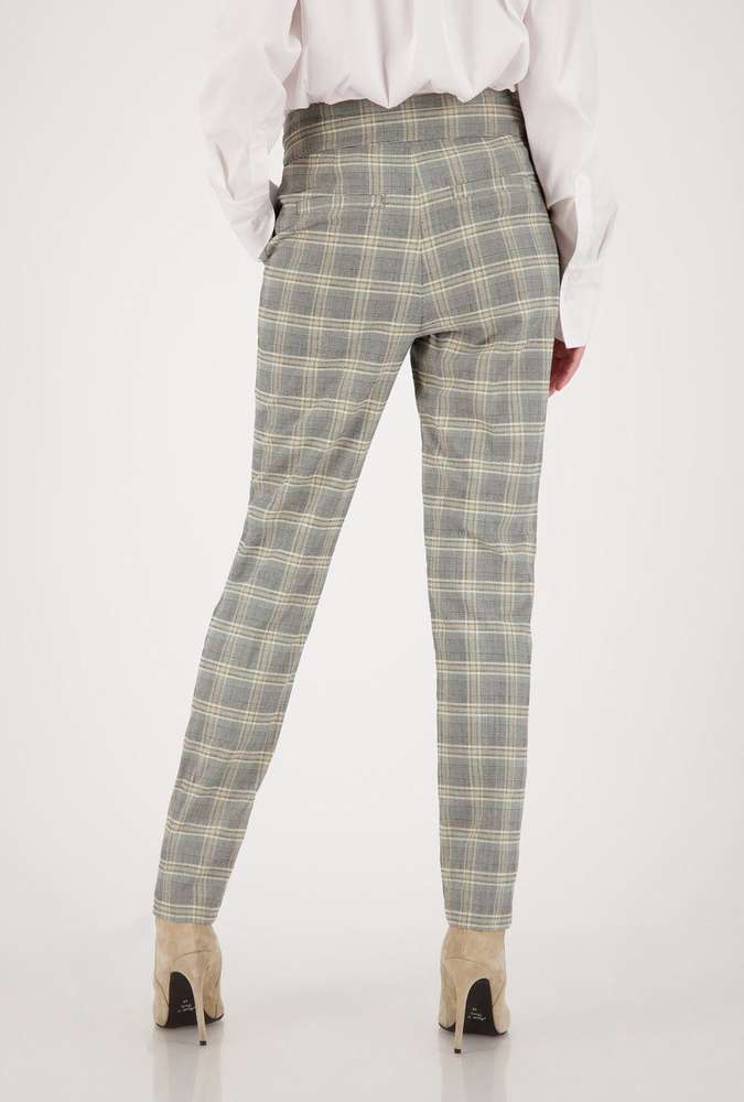 Pantalón MONARI estampado de cuadros