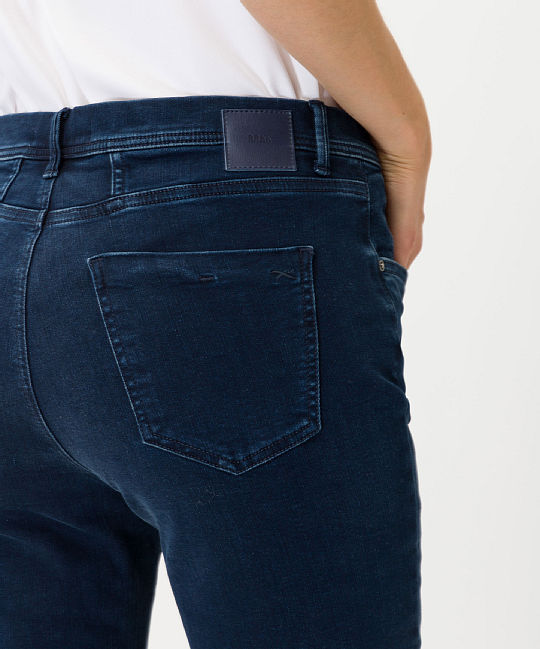 Five-pocket denim trousers